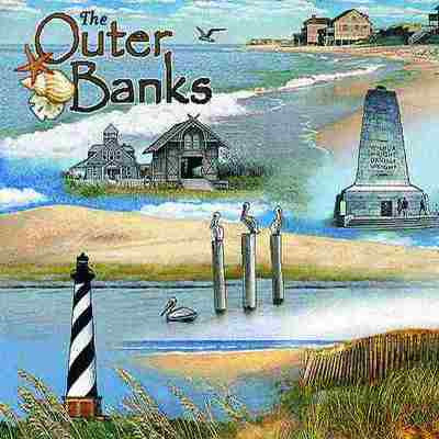 Outer Banks, North Carolina Tote Bag