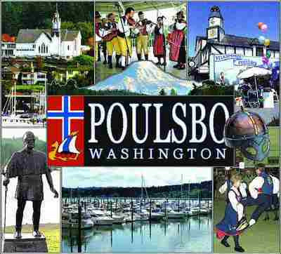 Poulsbo, Washington Throw Blanket