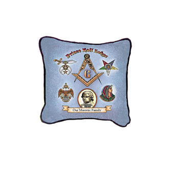 Prince Hall Lodge Decorative Pillow