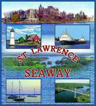 St. Lawrence Seaway Throw Blanket